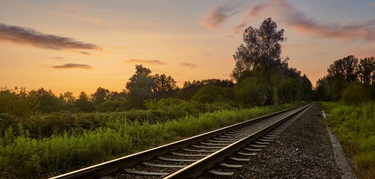 Railroad tracks