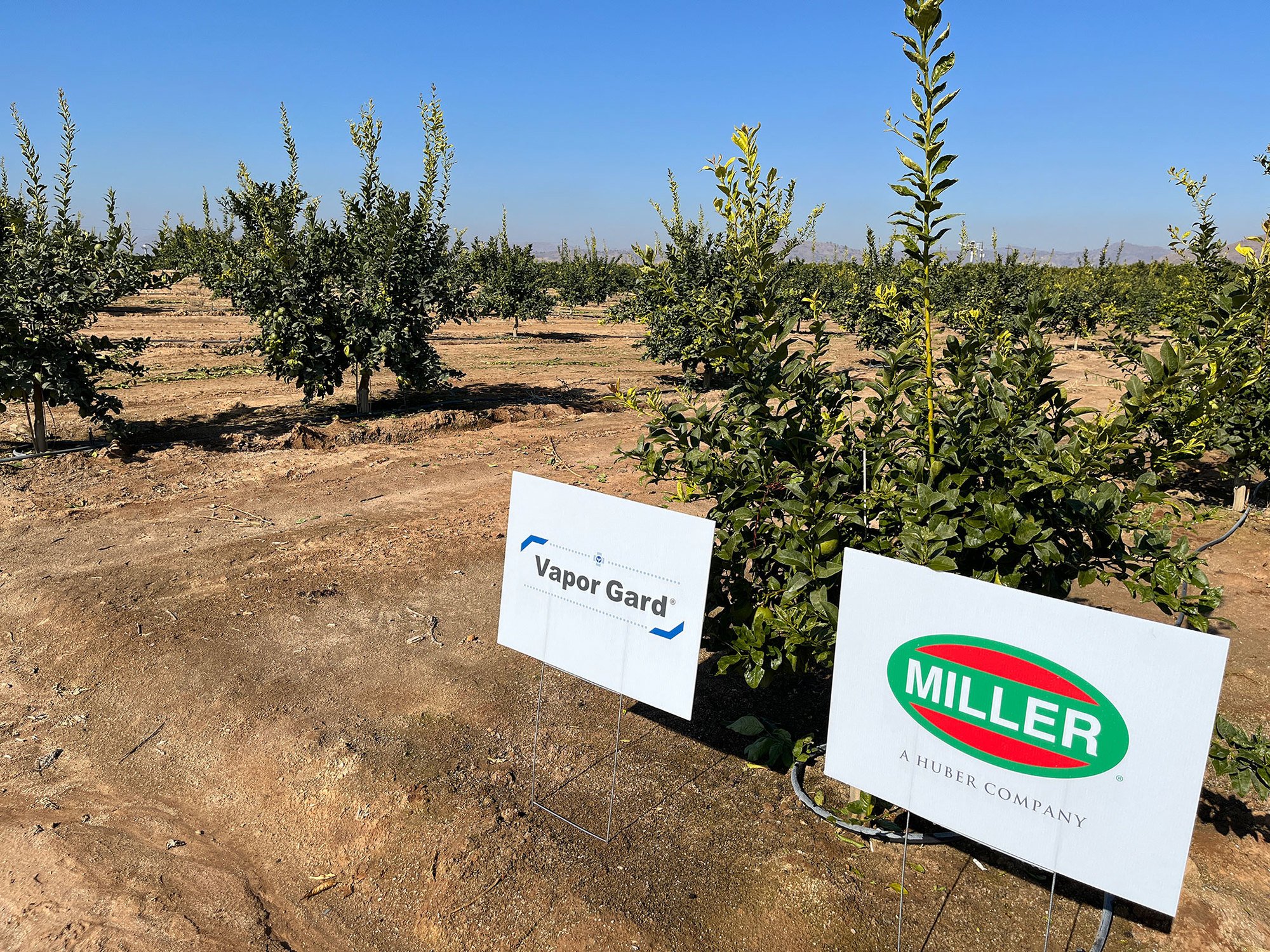 Vapor Gard field day signage