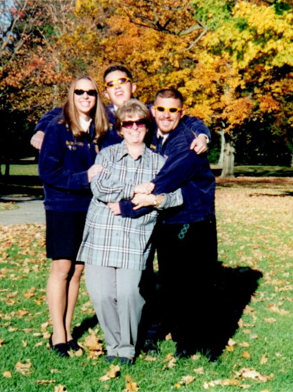 Jennifer and her mom.